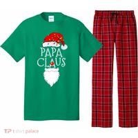 Funny Papa Claus Christmas Pajamas Santa Gift Pajama Set thumb 0