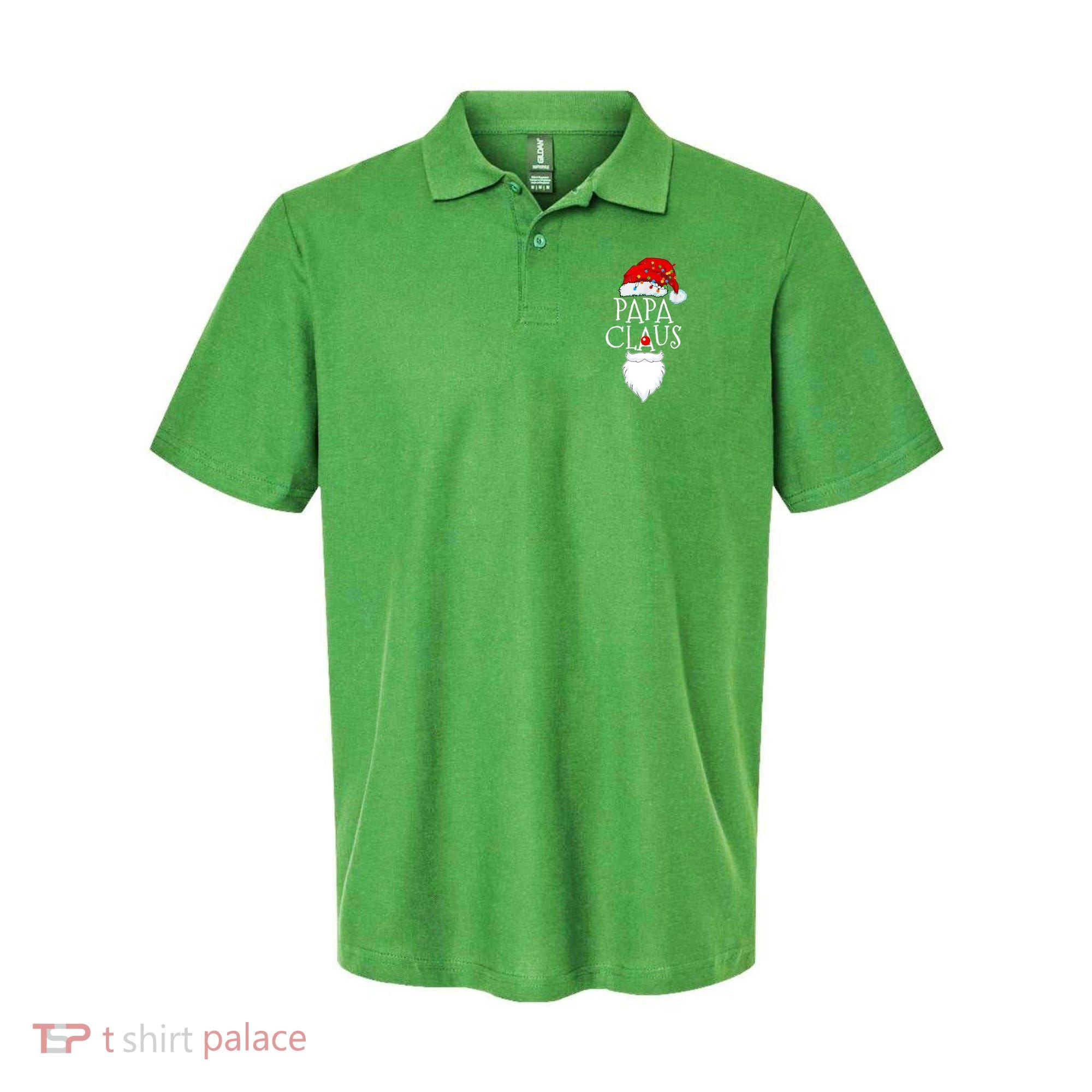 Funny Papa Claus Christmas Pajamas Santa Gift Polo