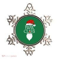 Funny Papa Claus Christmas Pajamas Santa Gift Ornament thumb 0