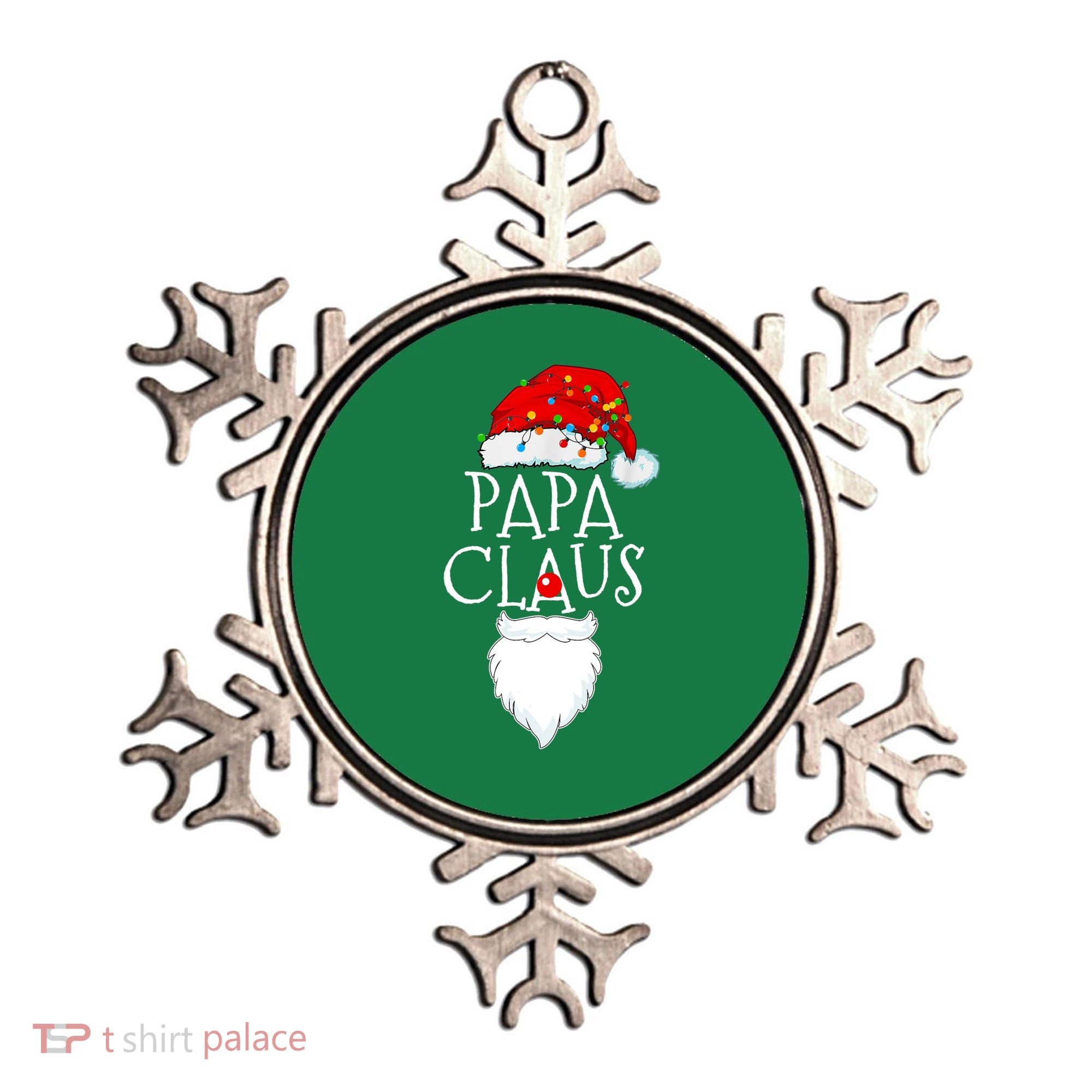 Funny Papa Claus Christmas Pajamas Santa Gift Ornament