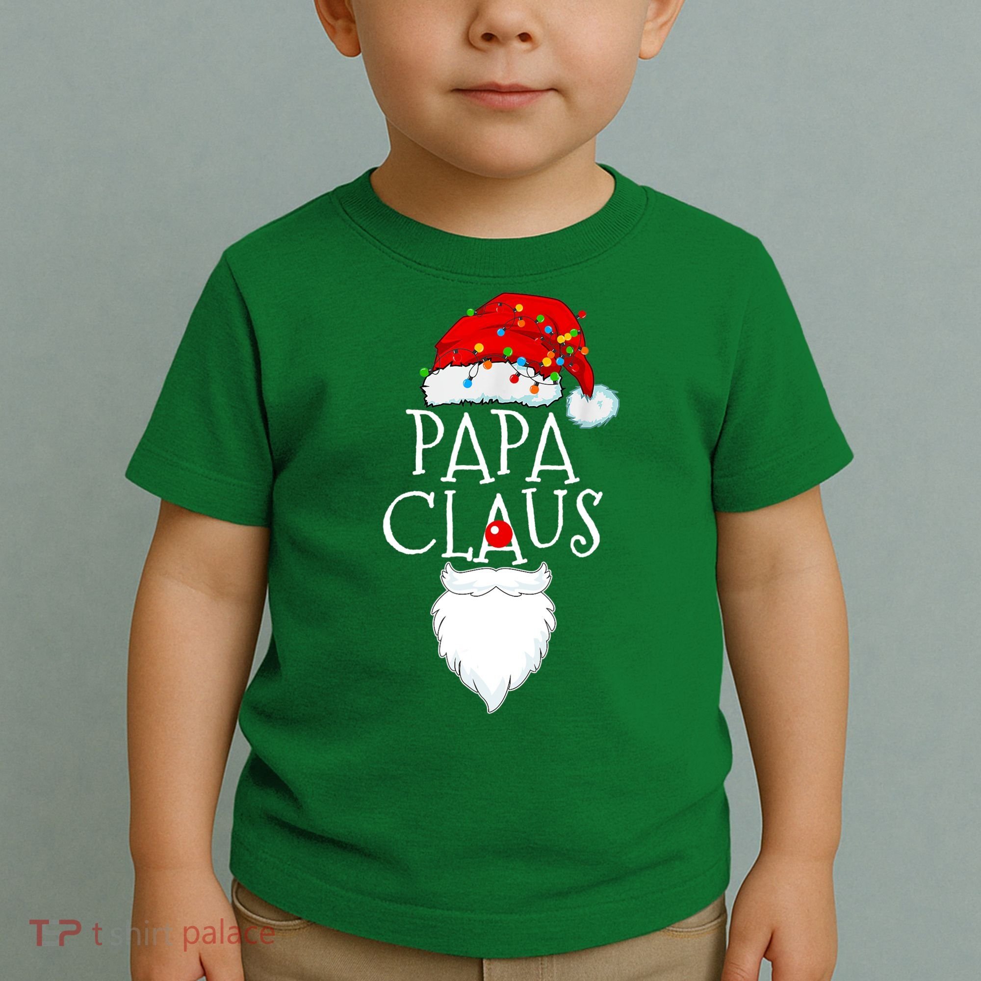 Funny Papa Claus Christmas Pajamas Santa Gift Toddler T-Shirt