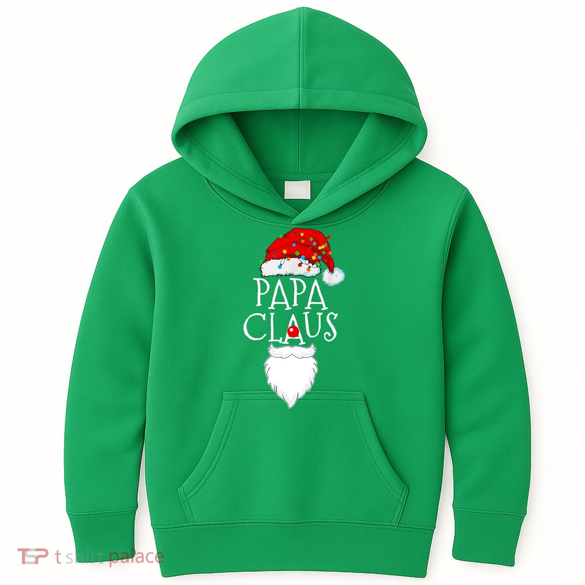Funny Papa Claus Christmas Pajamas Santa Gift Kids Hoodie