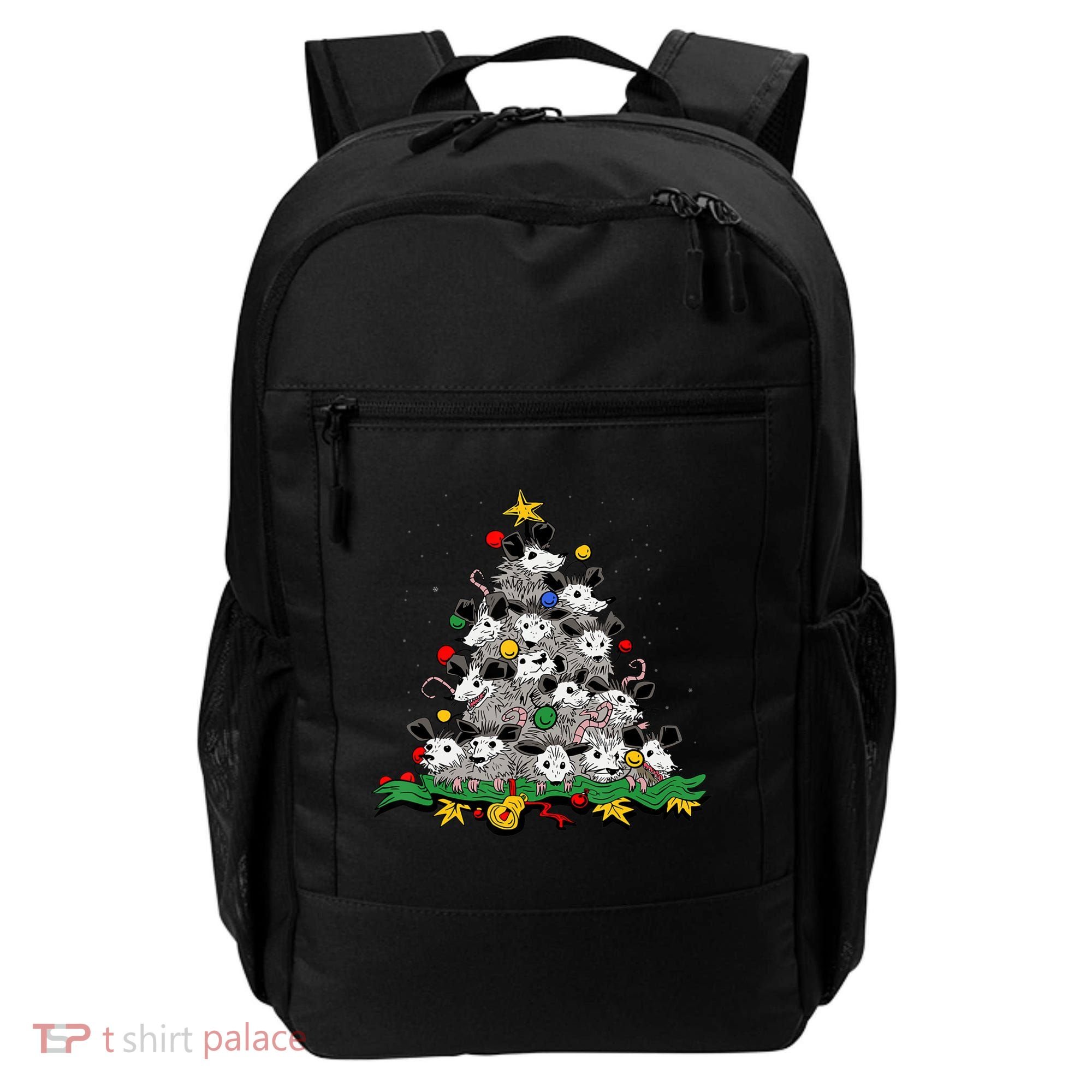 Funny Possum Christmas Tree Ornament Decor Opossum Lovers Backpack