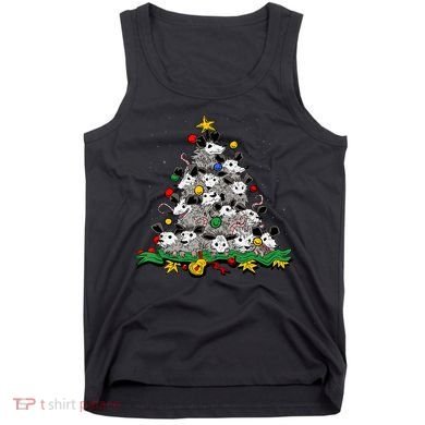 Funny Possum Christmas Tree Ornament Decor Opossum Lovers Tank Top