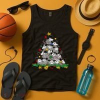 Funny Possum Christmas Tree Ornament Decor Opossum Lovers Tank Top thumb 4