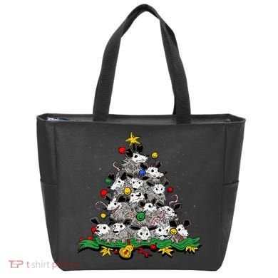 Funny Possum Christmas Tree Ornament Decor Opossum Lovers Tote Bag