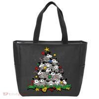 Funny Possum Christmas Tree Ornament Decor Opossum Lovers Tote Bag thumb 0