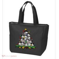 Funny Possum Christmas Tree Ornament Decor Opossum Lovers Tote Bag thumb 3
