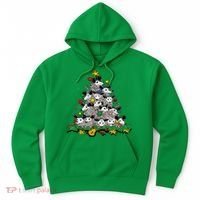 Funny Possum Christmas Tree Ornament Decor Opossum Lovers Hoodie thumb 0