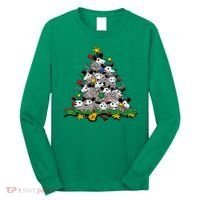 Funny Possum Christmas Tree Ornament Decor Opossum Lovers Long Sleeve Shirt thumb 0