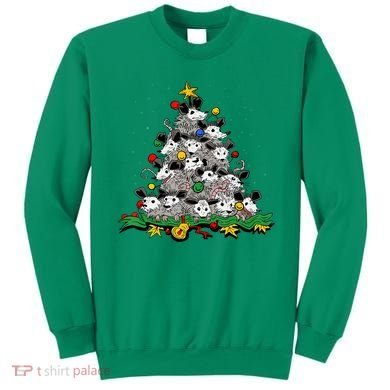 Funny Possum Christmas Tree Ornament Decor Opossum Lovers Sweatshirt