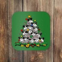 Funny Possum Christmas Tree Ornament Decor Opossum Lovers Coaster thumb 0
