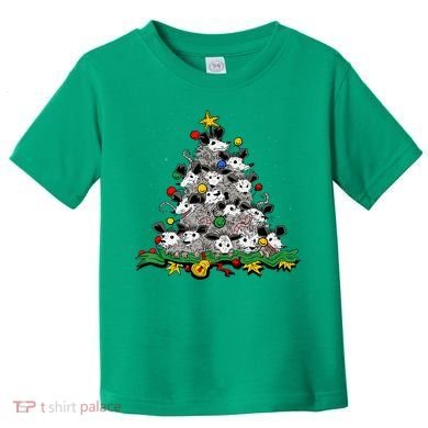Funny Possum Christmas Tree Ornament Decor Opossum Lovers Toddler T-Shirt