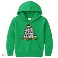 Funny Possum Christmas Tree Ornament Decor Opossum Lovers Kids Hoodie thumb 0