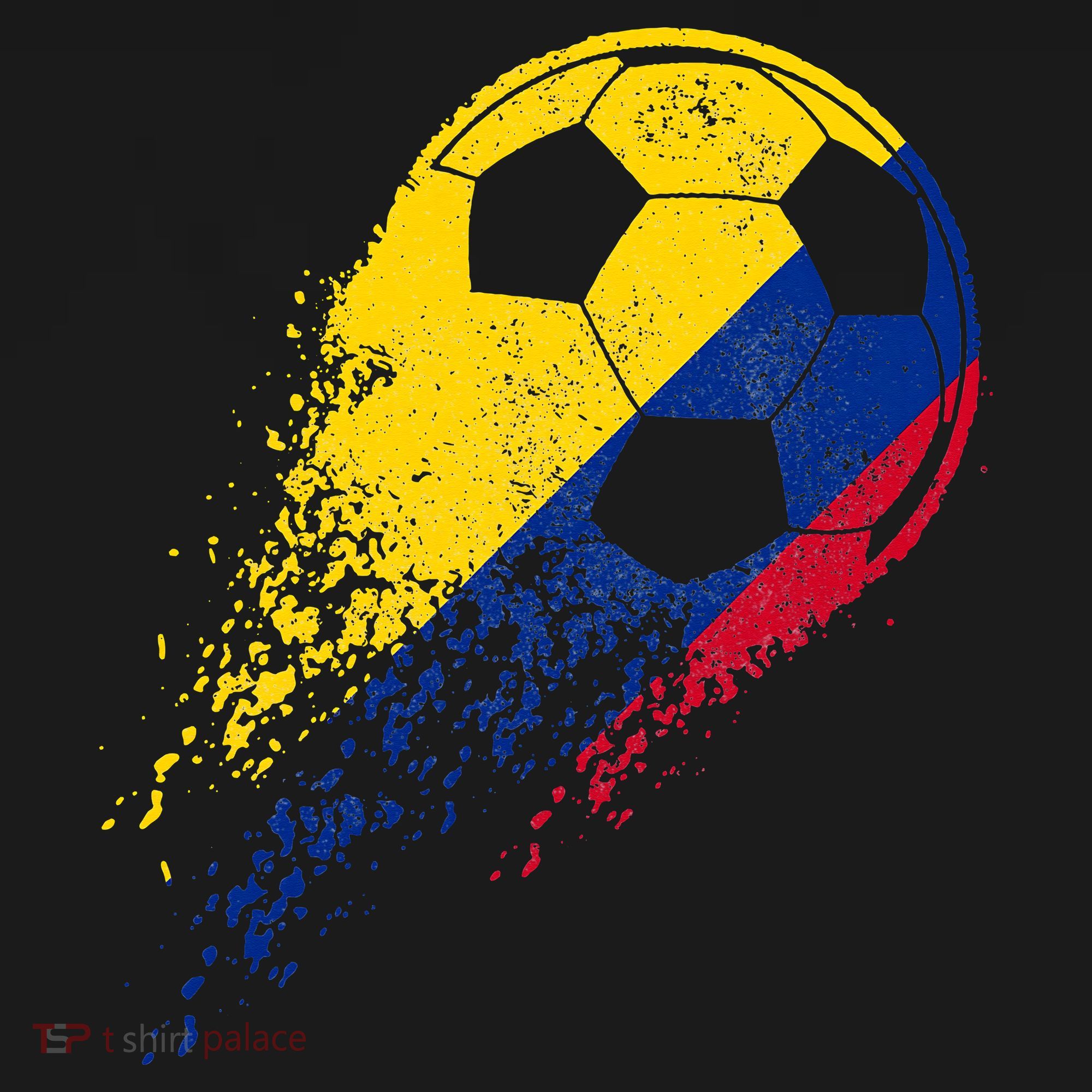 Flag Pride Colombia Soccer Colombian Player Backpack