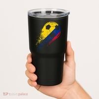 Flag Pride Colombia Soccer Colombian Player Tumbler thumb 2