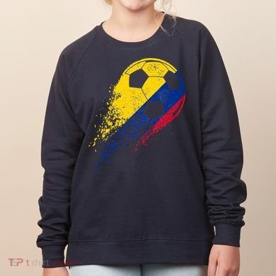 Flag Pride Colombia Soccer Colombian Player Women's Sweatshirt