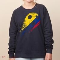 Flag Pride Colombia Soccer Colombian Player Women's Sweatshirt thumb 0