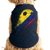 Flag Pride Colombia Soccer Colombian Player Doggie Tank thumb 0
