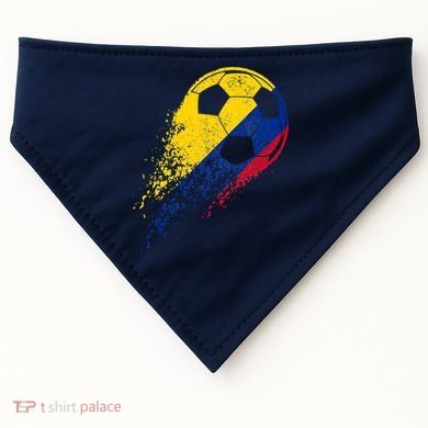 Flag Pride Colombia Soccer Colombian Player USA-Made Doggie Bandana