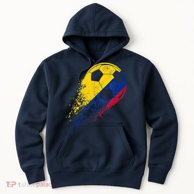 Flag Pride Colombia Soccer Colombian Player Hoodie