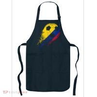Flag Pride Colombia Soccer Colombian Player Apron thumb 0