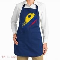 Flag Pride Colombia Soccer Colombian Player Apron thumb 2