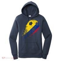 Flag Pride Colombia Soccer Colombian Player Women's Hoodie thumb 0