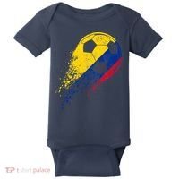 Flag Pride Colombia Soccer Colombian Player Baby Bodysuit thumb 0