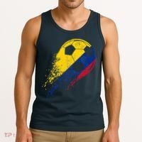 Flag Pride Colombia Soccer Colombian Player Tank Top thumb 3