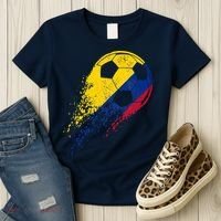 Flag Pride Colombia Soccer Colombian Player Women's T-Shirt thumb 3