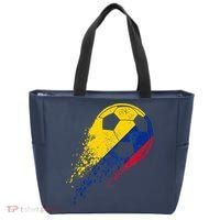Flag Pride Colombia Soccer Colombian Player Tote Bag thumb 0