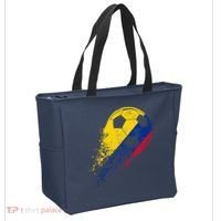 Flag Pride Colombia Soccer Colombian Player Tote Bag thumb 2
