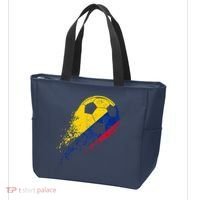 Flag Pride Colombia Soccer Colombian Player Tote Bag thumb 3