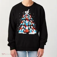 Funny Pharmacy Christmas Tree Pharmacist Christmas Women's Sweatshirt thumb 0