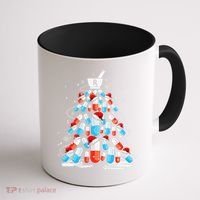 Funny Pharmacy Christmas Tree Pharmacist Christmas Coffee Mug thumb 1