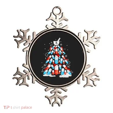 Funny Pharmacy Christmas Tree Pharmacist Christmas Ornament