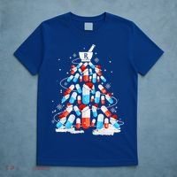 Funny Pharmacy Christmas Tree Pharmacist Christmas T-Shirt thumb 5