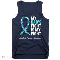 Family Prostate Cancer Awareness Light Blue Ribbon Survivor Tank Top thumb 0