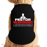 Funny Pastor Christian Jesus Believer Appreciation Gift Cool Gift Doggie Tank thumb 0