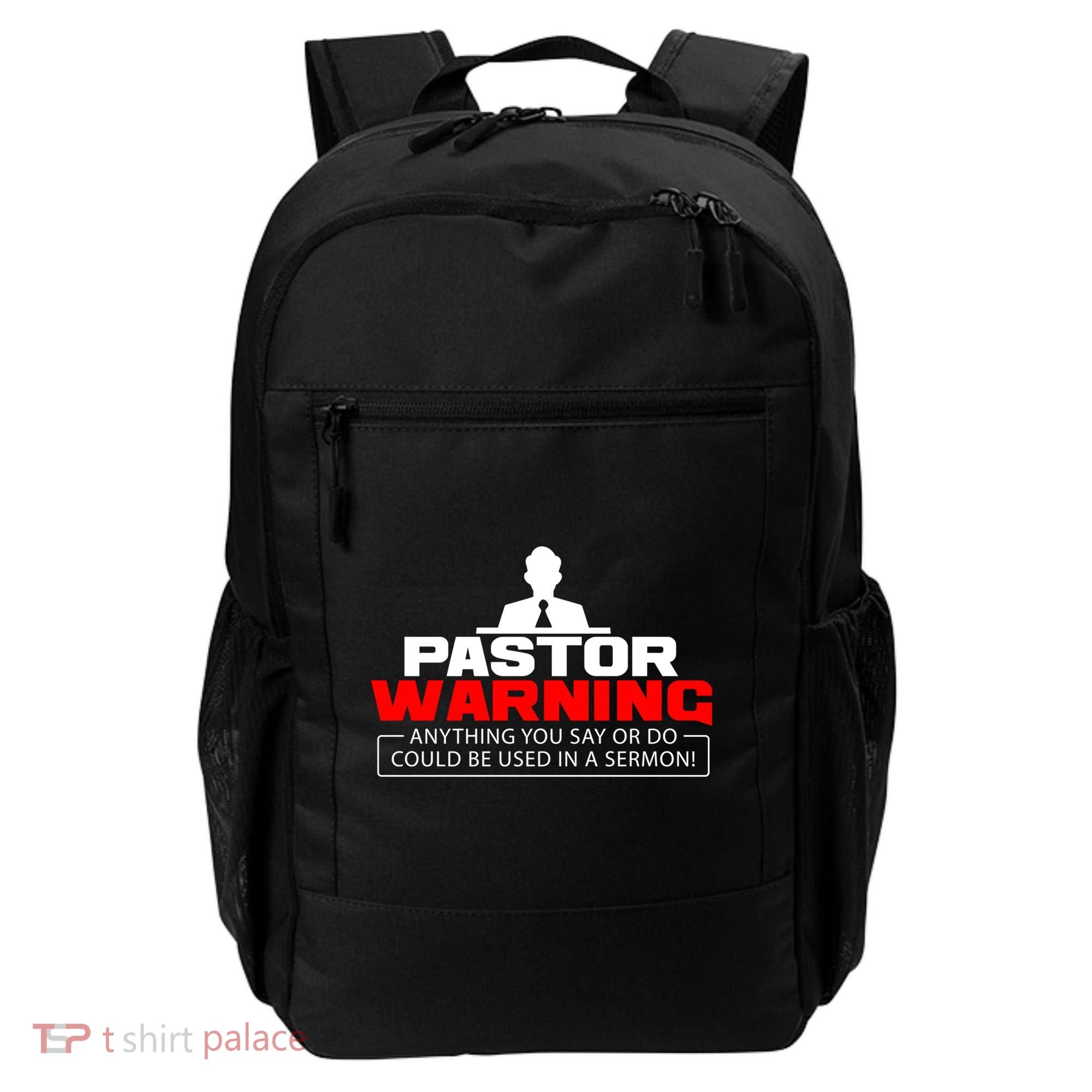 Funny Pastor Christian Jesus Believer Appreciation Gift Cool Gift Backpack