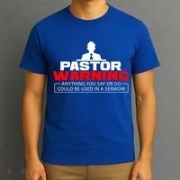 Funny Pastor Christian Jesus Believer Appreciation Gift Cool Gift T-Shirt thumb 3