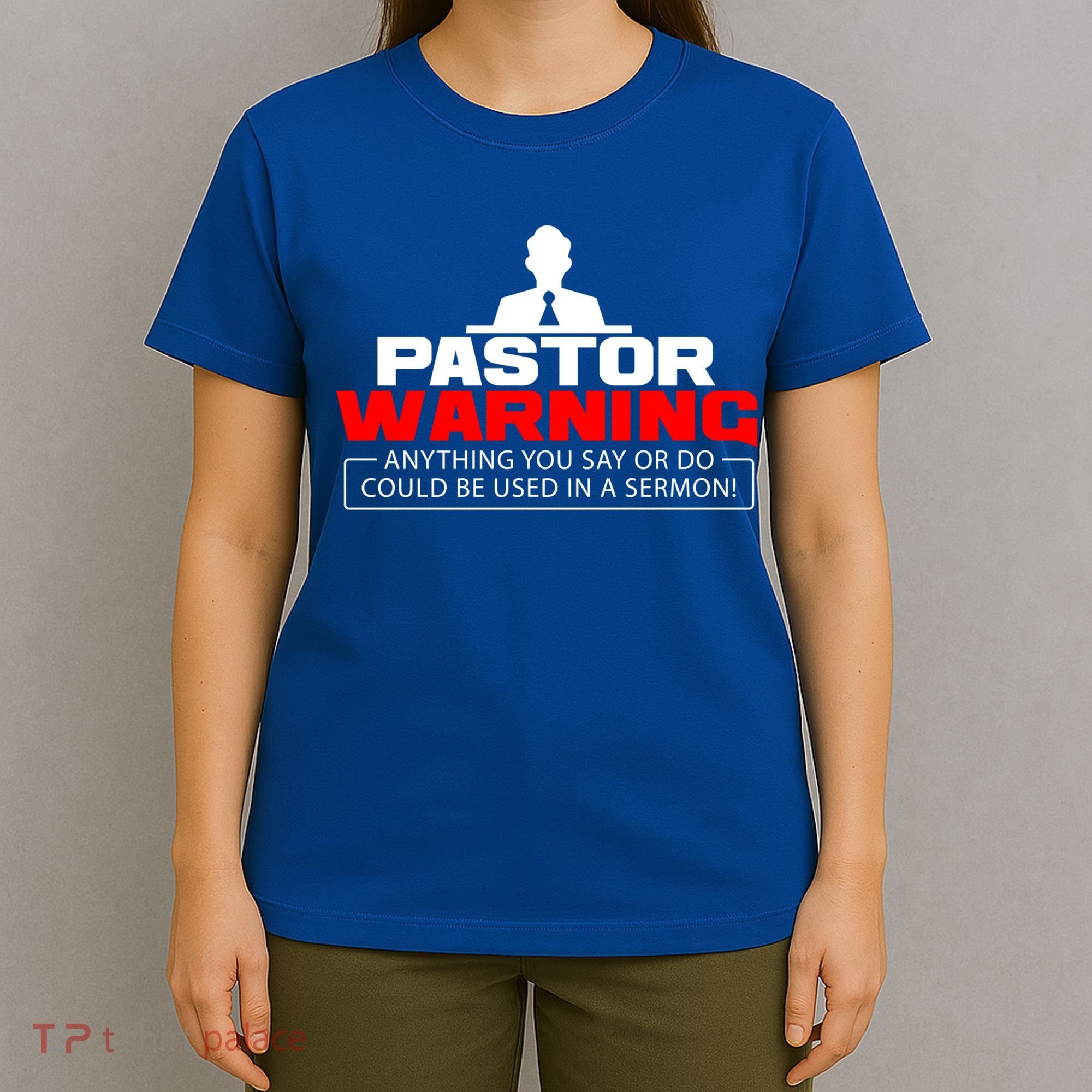 Funny Pastor Christian Jesus Believer Appreciation Gift Cool Gift T-Shirt