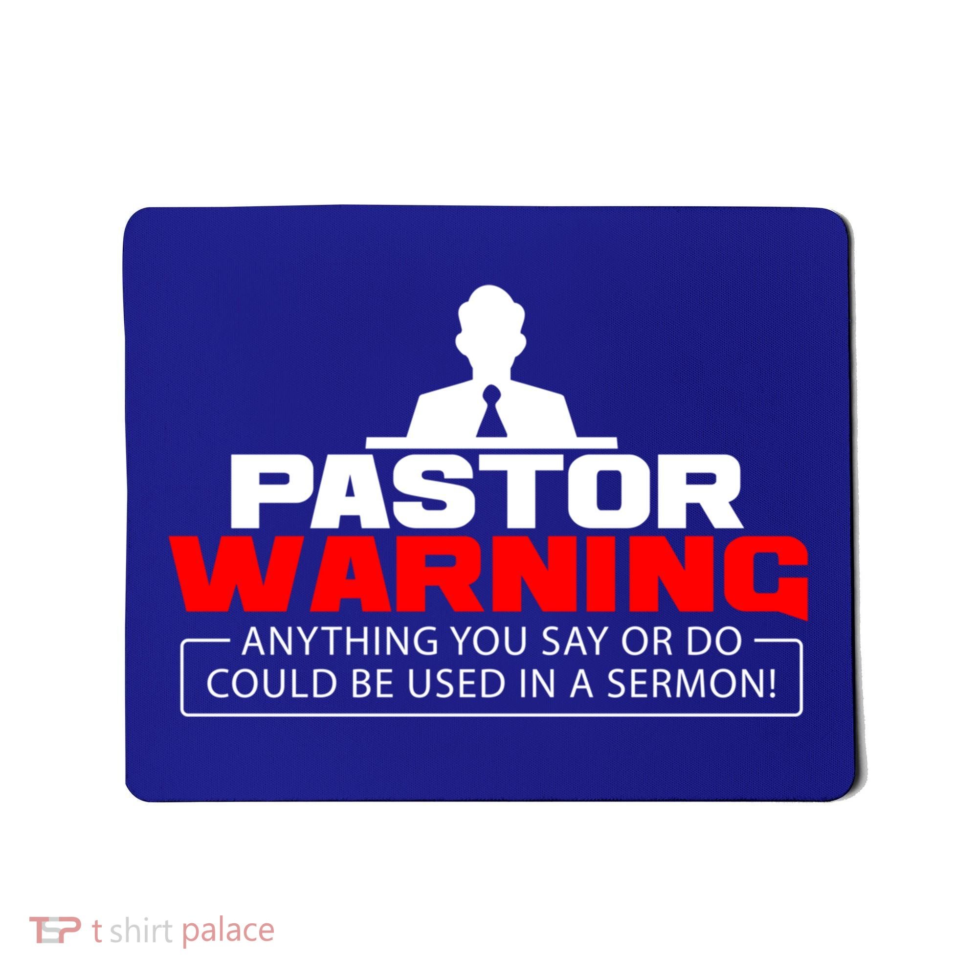 Funny Pastor Christian Jesus Believer Appreciation Gift Cool Gift Mousepad