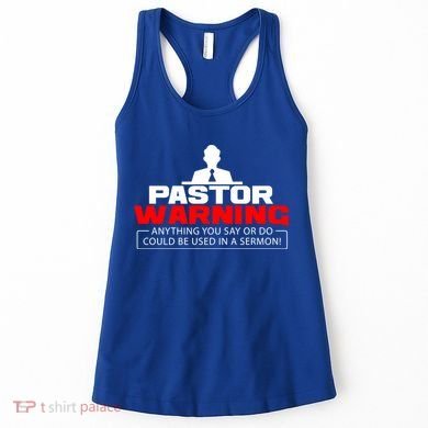 Funny Pastor Christian Jesus Believer Appreciation Gift Cool Gift Women's Tank Top