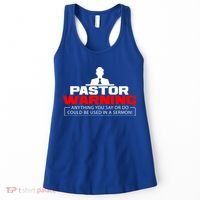 Funny Pastor Christian Jesus Believer Appreciation Gift Cool Gift Women's Tank Top thumb 0