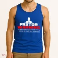 Funny Pastor Christian Jesus Believer Appreciation Gift Cool Gift Tank Top thumb 3