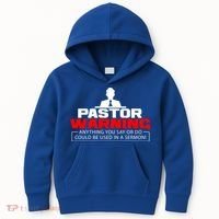 Funny Pastor Christian Jesus Believer Appreciation Gift Cool Gift Kids Hoodie thumb 0