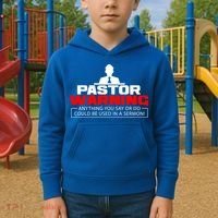 Funny Pastor Christian Jesus Believer Appreciation Gift Cool Gift Kids Hoodie thumb 2