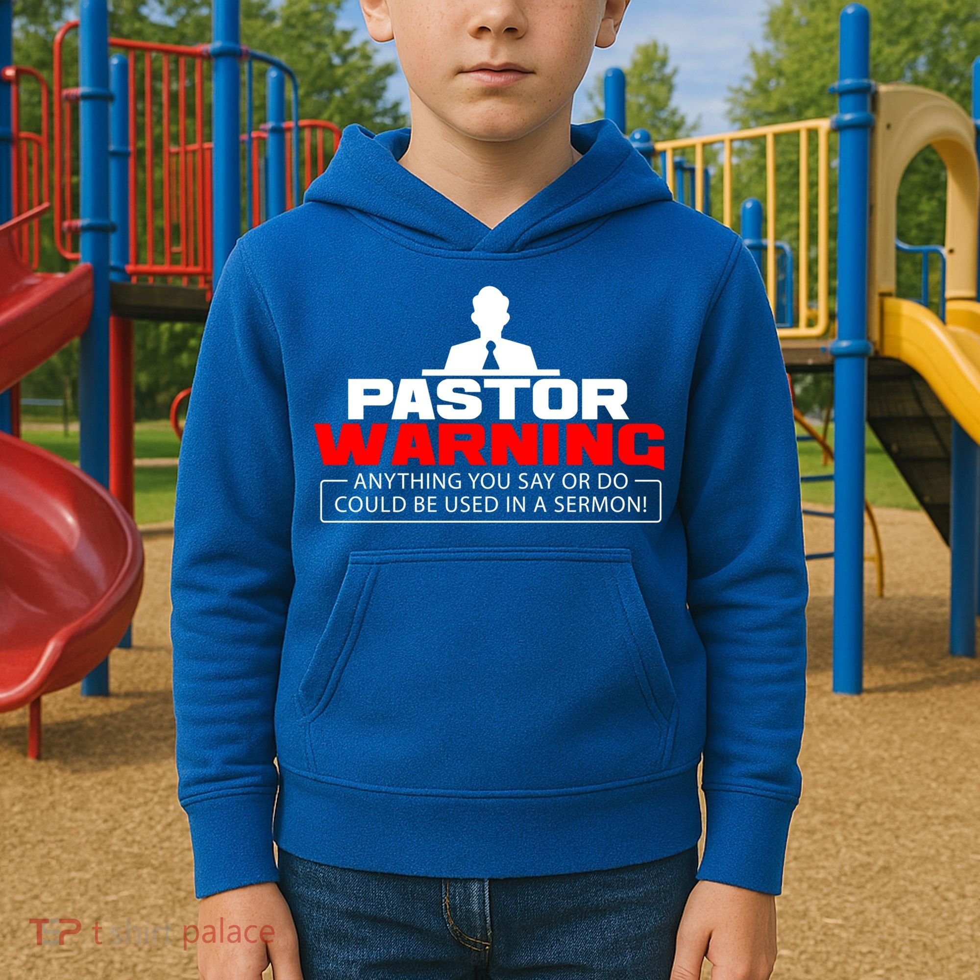 Funny Pastor Christian Jesus Believer Appreciation Gift Cool Gift Kids Hoodie